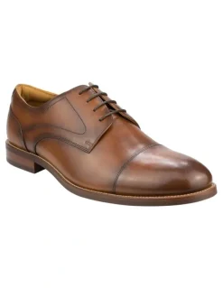 Florsheim Rucci Cap Dress Shoes in Cognac