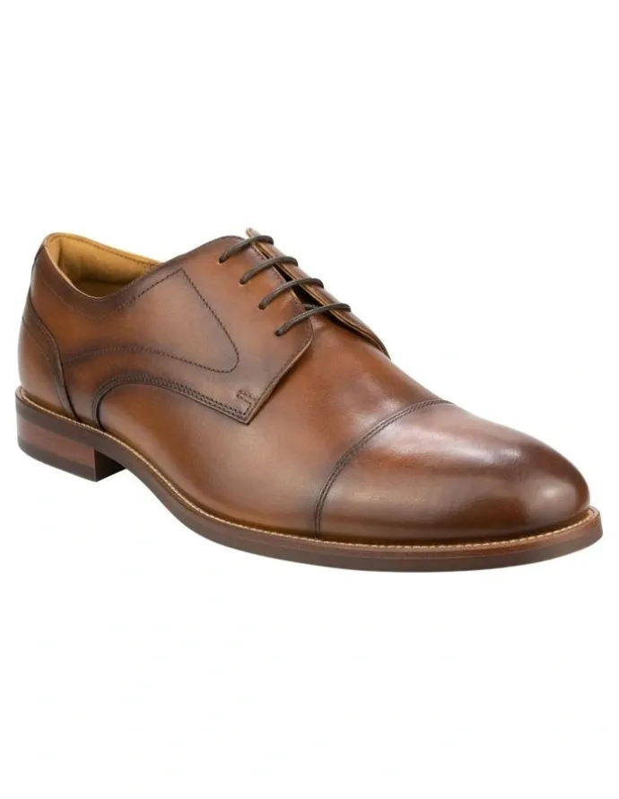 Florsheim Rucci Cap Dress Shoes in Cognac