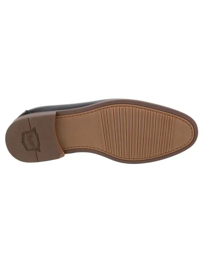 Florsheim Rucci Penny Moc Toe Loafer in Black