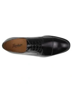 Florsheim Sentinel Cap Toe Shoes in Black