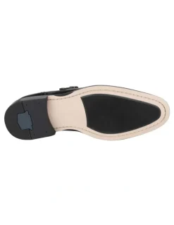 Florsheim Sentinel Monk Strap Shoes in Black