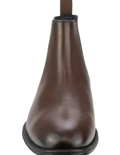Florsheim Chatham Plain Toe Chelsea Boot in Brown