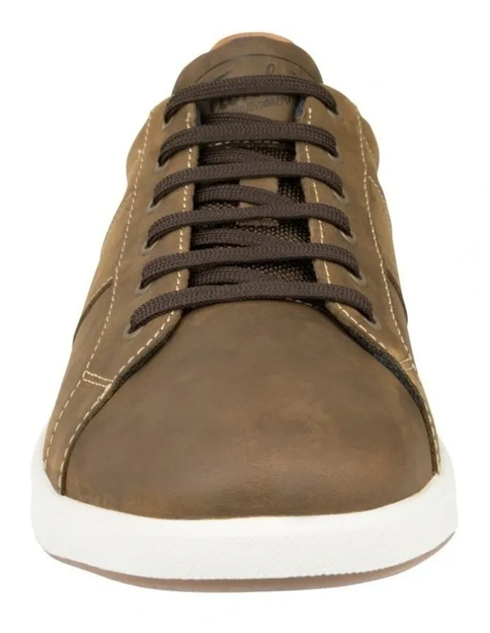 Florsheim Crossover Lace To Toe Sneaker in Khaki