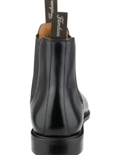 Florsheim Flinders Plain Toe Chelsea Boot in Black