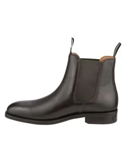 Florsheim Flinders Plain Toe Chelsea Boot in Brown