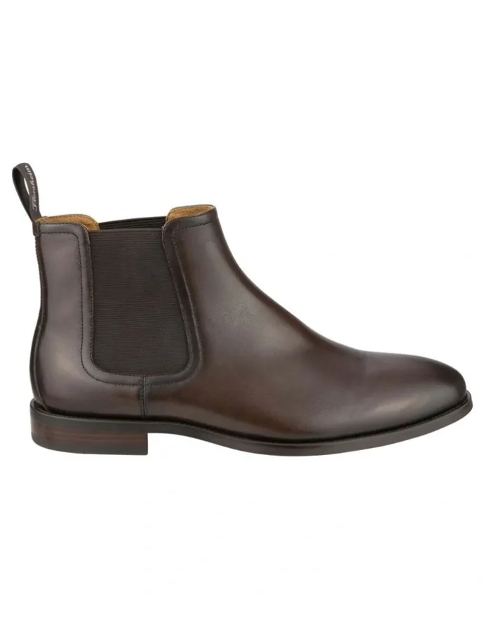 Florsheim Rucci Chelsea 2 Plain Toe Boots in Brown