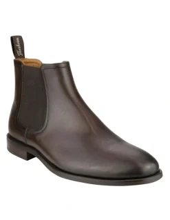 Florsheim Rucci Chelsea 2 Plain Toe Boots in Brown