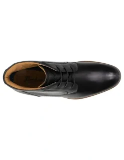 Florsheim Rucci Chukka Plain Toe Boots in Black