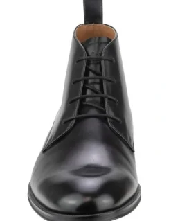 Florsheim Sentinel Plain Toe Chukka Boot in Black