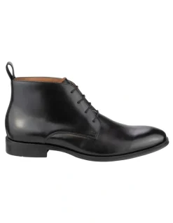 Florsheim Sentinel Plain Toe Chukka Boot in Black