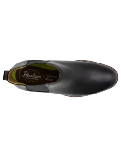 Florsheim Traveller Plain Toe Chelsea Boots in Black