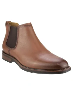 Florsheim Traveller Plain Toe Chelsea Boot in Tan