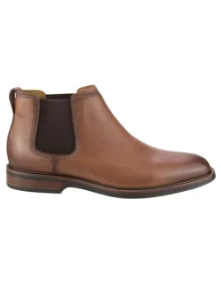 Florsheim Traveller Plain Toe Chelsea Boot in Tan