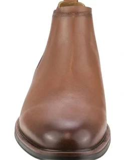 Florsheim Traveller Plain Toe Chelsea Boot in Tan