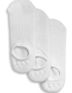 Footlab Casual No Show Cushioned Socks 24 Pack in White