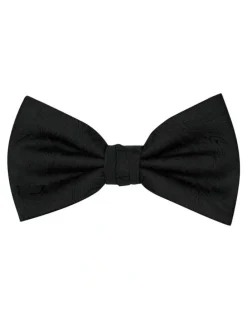Formalaties Premium Tapestry Bow Tie Floral Paisley in Black