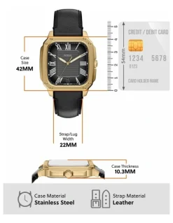 Fossil FS6151 Crosby Analogue Watch in Gold