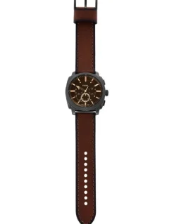 Fossil Machine Chronograph Watch FS6101 in Brown