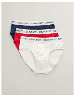 Gant Briefs 3-Pack in Multi