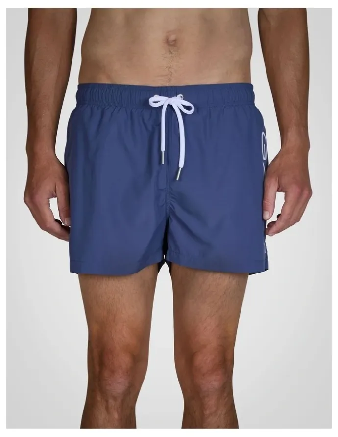 Gant Lightweight Swim Shorts in Dusty Navy