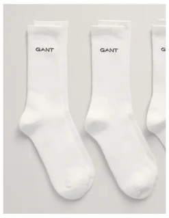 Gant 3-Pack Sport Socks in White