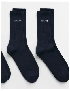 Gant 3-Pack Sport Socks in Marine