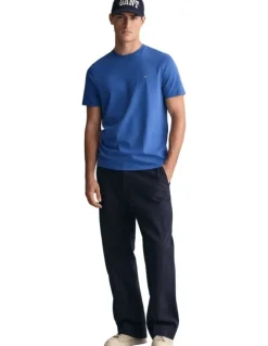Gant Regular Shield T-Shirt in Rich Blue