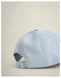 Gant Shield Cotton Twill Cap in Muted Blue