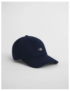 Gant Shield Melton Cap in Classic Blue