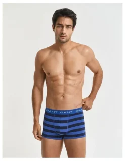 Gant Striped Trunk 3-Pack Rich Blue