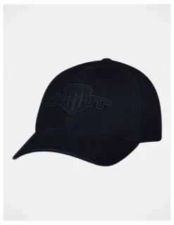 Gant Tonal Archive Shield Cap in Evening Blue