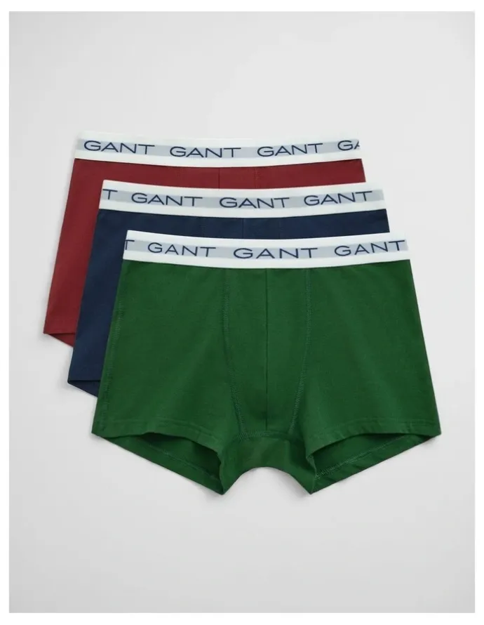 Gant Trunk 3 Pack in Forest Green