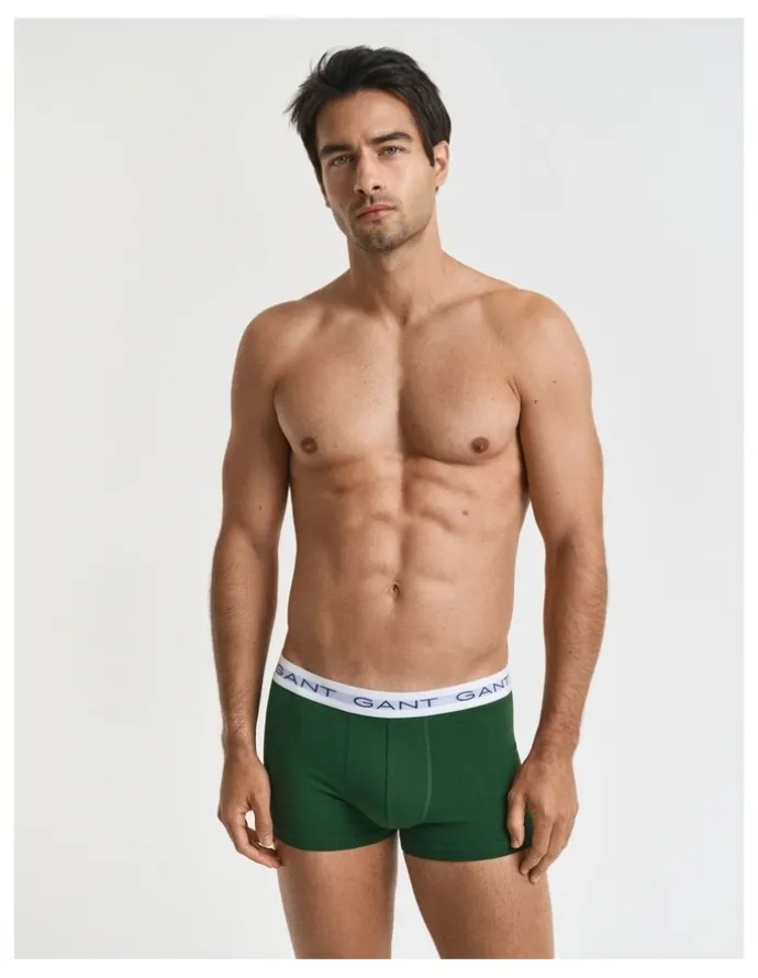 Gant Trunk 3 Pack in Forest Green