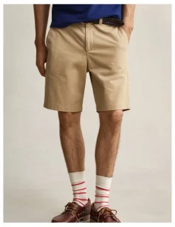 Gant Classic Chino Shorts in Dark Khaki