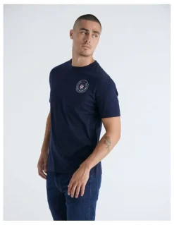Gant Graphic T-shirt in Evening Blue