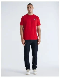Gant Graphic T-shirt in Ruby Red