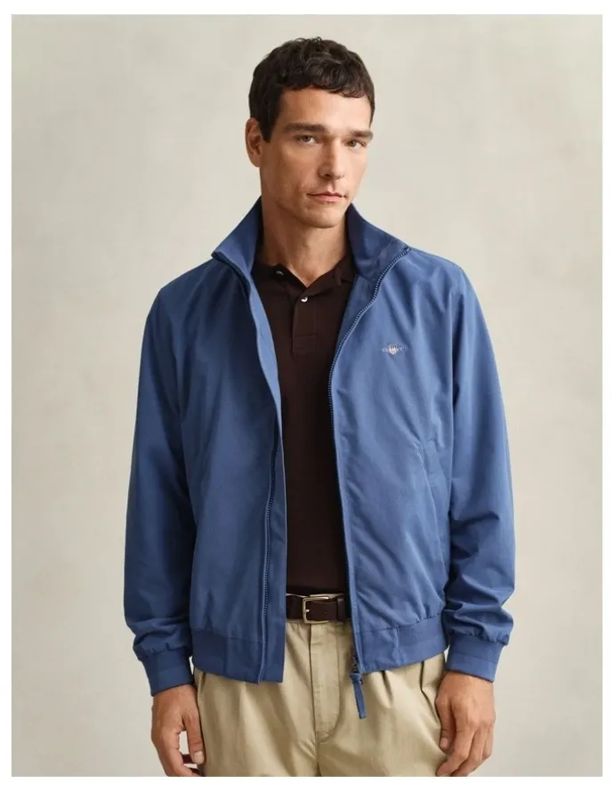 Gant Lightweight Hampshire Jacket in Vintage Blue