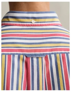 Gant Multistriped Poplin Shirt in Multicolor