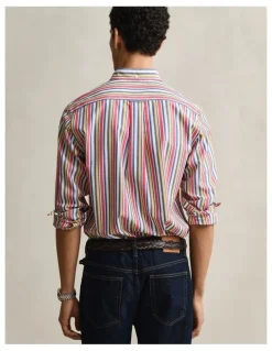 Gant Multistriped Poplin Shirt in Multicolor