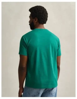 Gant Regular Fit Shield T-Shirt in Botanical Hue
