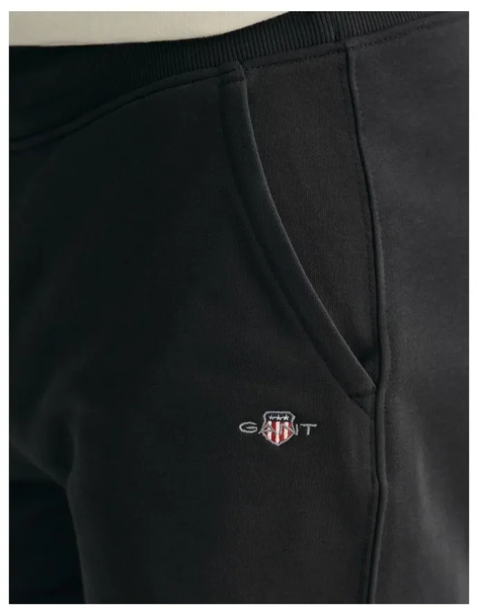 Gant Shield Sweat Shorts in Black