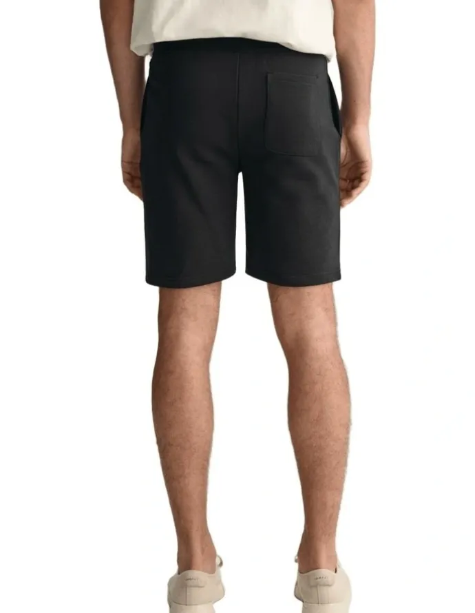 Gant Shield Sweat Shorts in Black