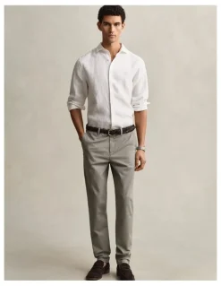 Gant Slim Fit Classic Chinos in Pewter Grey