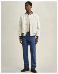 Gant Slim Fit Classic Chinos in Vintage Blue