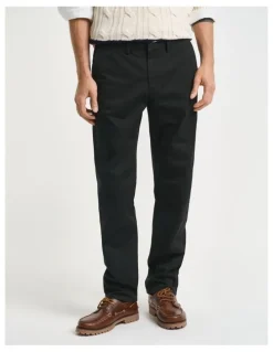Gant Twill Chinos in Black