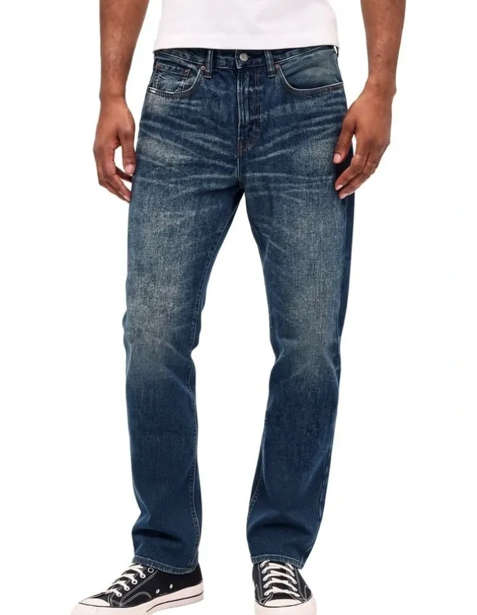 Gap Relaxed Straight Jeans in Dark Wash