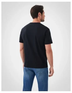 GAZMAN Basic Short Sleeve Tee in Black