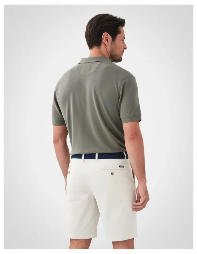 GAZMAN Classic Pique Polo Shirts in Green