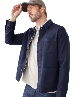 GAZMAN Davies Chore Jacket in Navy