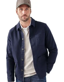 GAZMAN Davies Chore Jacket in Navy